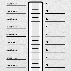 Elite Fundraising Thermometer Poster